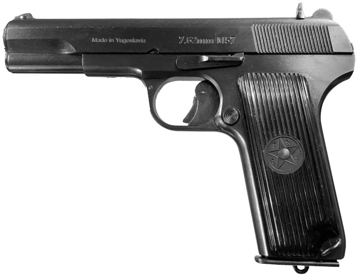 ZASTAVA M57 7.62X25 BLUED EXCELLENT CONDITIO