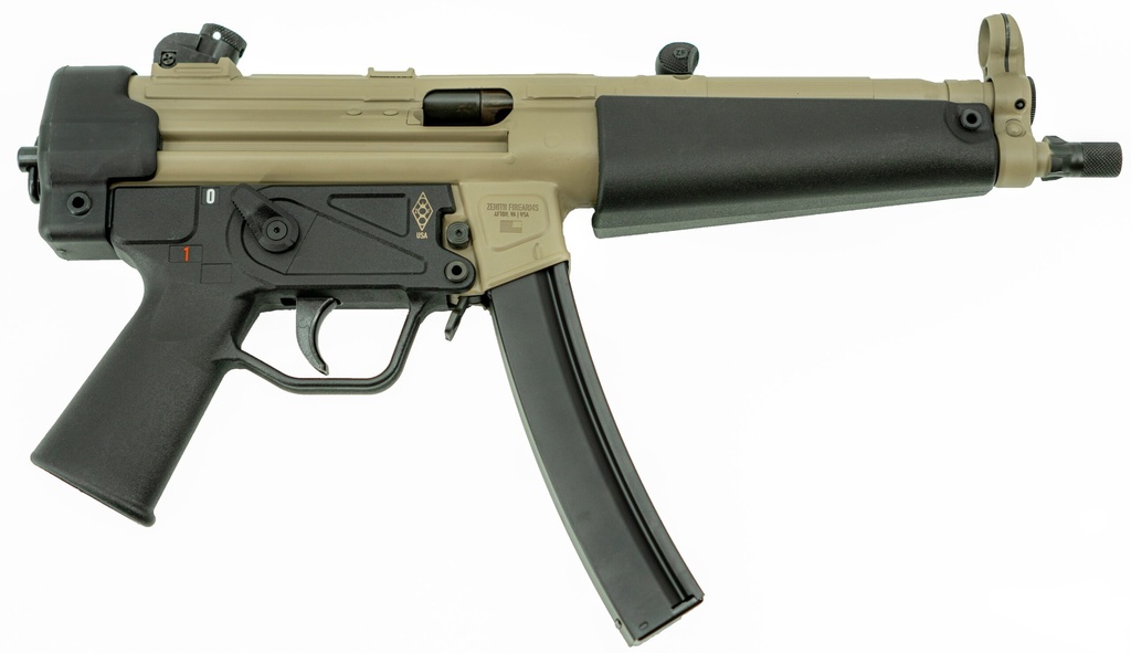 ZENITH  ZF-5 9MM 8.9 TB 3 LUG PIC RAIL FDE 3 30R