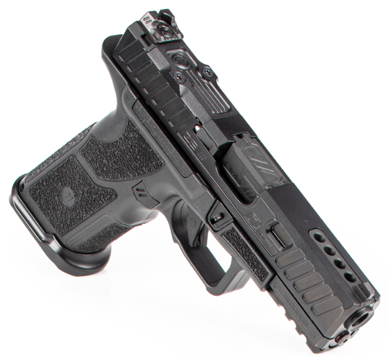 ZEV TECHNOLOGIES OZ9 V2 ELITE 9MM HYPERCOMP X GRIP BLK