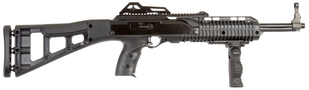 Hi-Point 3895TSFGT1 3895TS Carbine 380 ACP 10+1 16.50" Threaded Barrel, Black Metal Finish, Black All Weather Skeletonized Stock, Black Polymer Grip