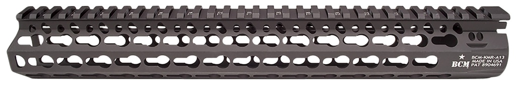 Bravo BCM KMRA13556BK KMR Alpha Handguard 13" Keymod Style Made of Aluminum with Black Anodized Finish for AR-15