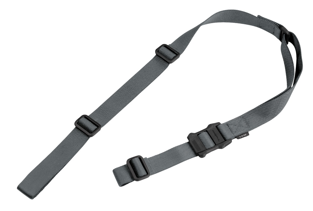 Magpul MAG513GRY MS1 Sling Gray Nylon 48"-60" OAL Adjustable Two-Point Rifle