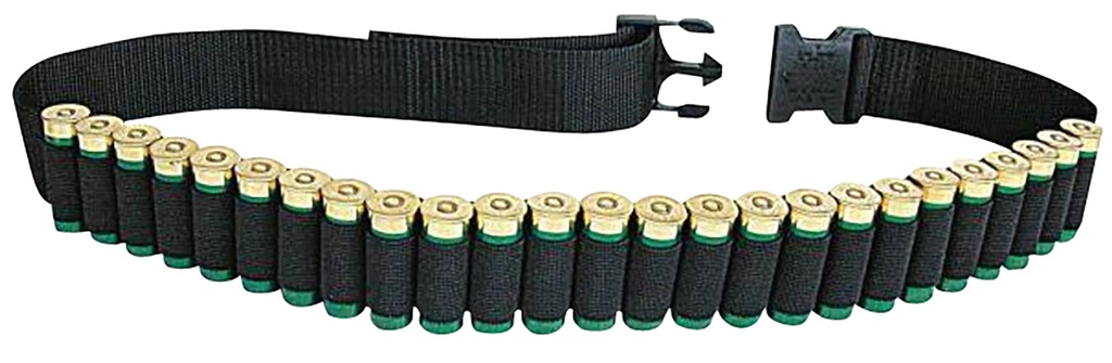 Allen 211 Shotgun Shell Belt  Black Cordura 25rd Shotgun Waist Mount