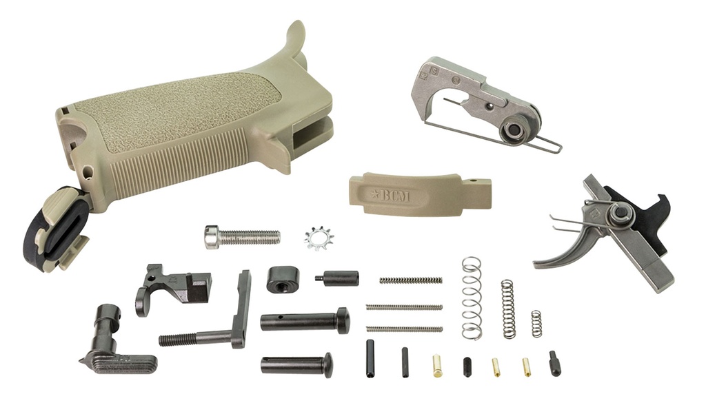 Bravo BCM ELPKFDE BCMGunfighter Enhanced AR-15 Polymer Grip Flat Dark Earth