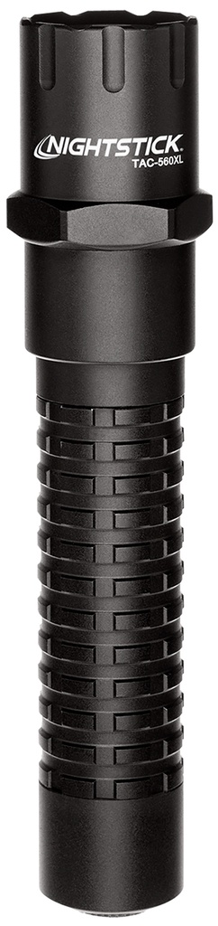 Bayco Nightstick TAC560XL Metal Multi-Function Tactical Flashlight-Rechargeable  Matte Black 140/350/800 Lumens White LED