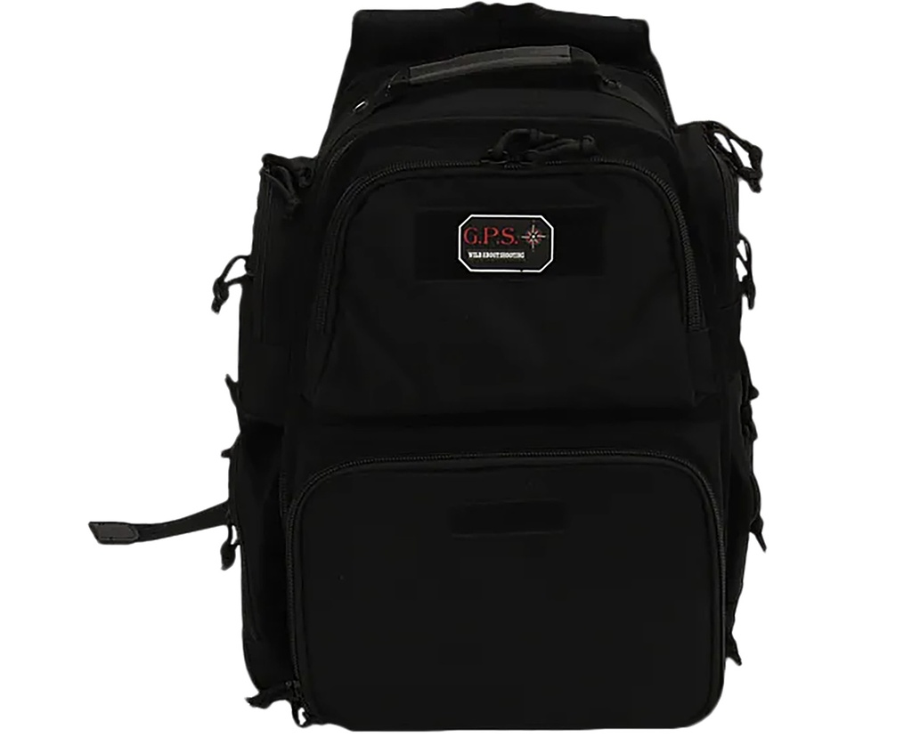 G*Outdoors GPS Bags 1812BPB Executive  Black Holds 5 Handguns