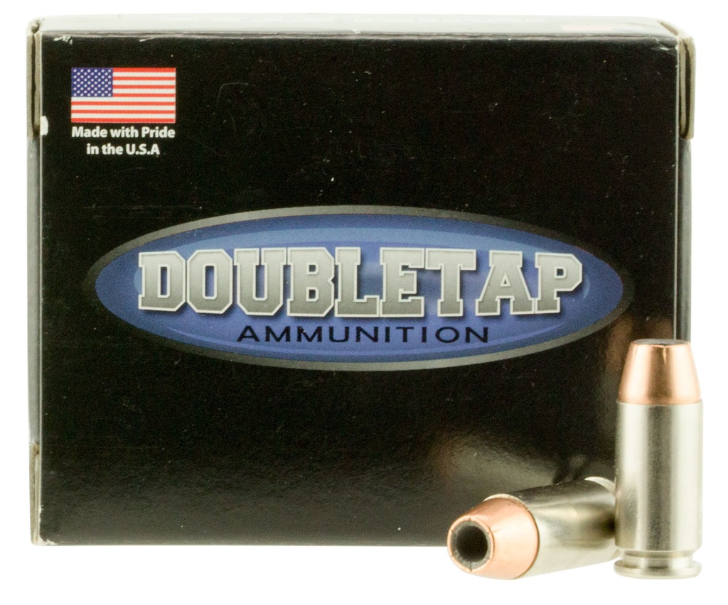 DoubleTap Ammunition 40180CE Home Defense  40S&W 180gr Jacketed Hollow Point 20 Per Box/50 Case
