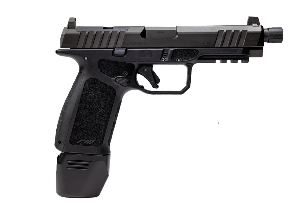 ROST MARTIN RM1F TACTICAL 9MM 24+1 BLACK 4.5" THREADED BARREL