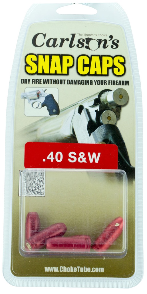 Carlsons Carlson's Choke Tubes 00064 Snap Cap Pistol 40S&W 5Pack