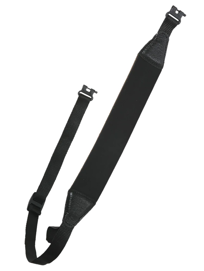 Outdoor Connection NDS90063 Elite Sling Black Leather/Neoprene Adjustable Rifle/Shotgun