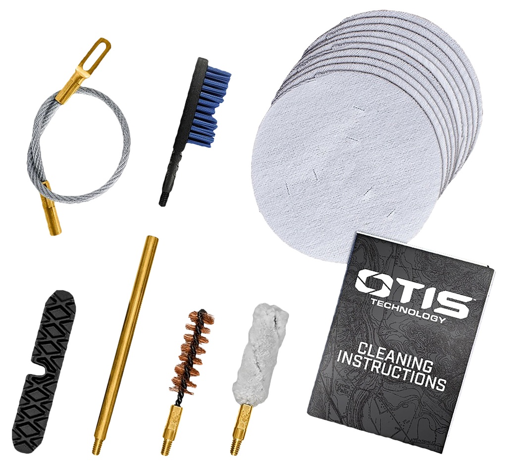 Otis FG7019MM Patriot Cleaning Kit 9mm Pistol/15 Pieces Yellow Plastic Box Case
