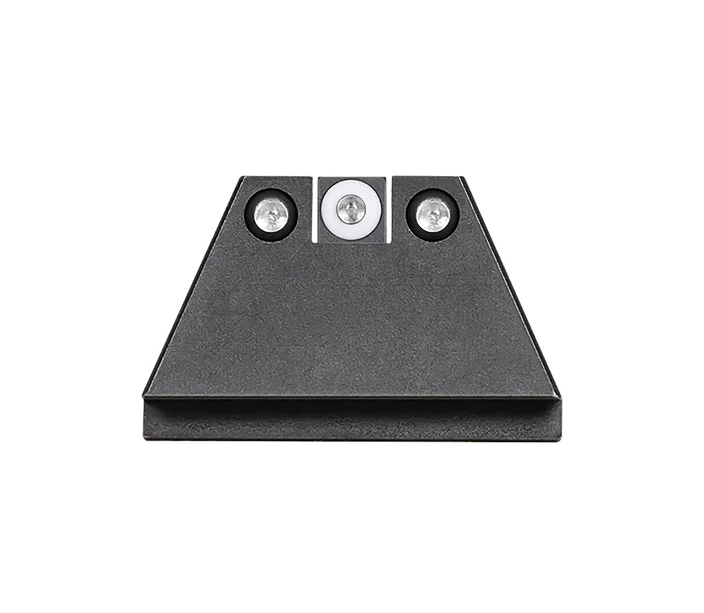 Night Fision GLK004003WGZ Suppressor Height Sights For Glock  Green Tritium White Outline Front Sight-Green Tritium Black Outline Rear Sight Glock 17/17L/19