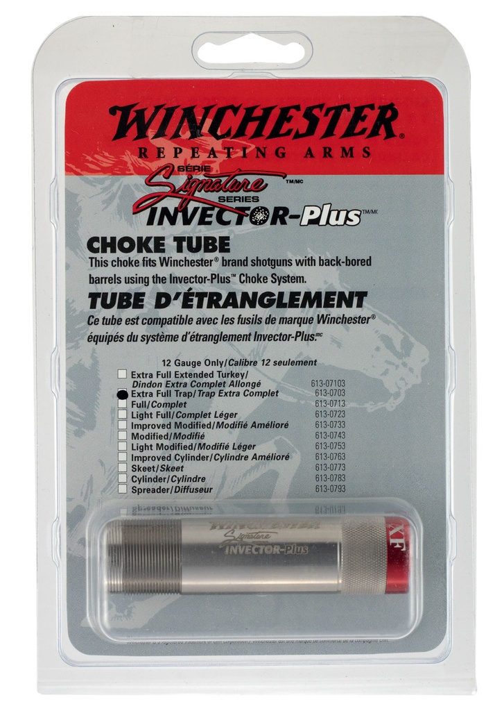 Winchester Repeating Arms 6130763 Invector Plus Signature Winchester 12 Gauge Improved Cylinder 17-4 Stainless Steel