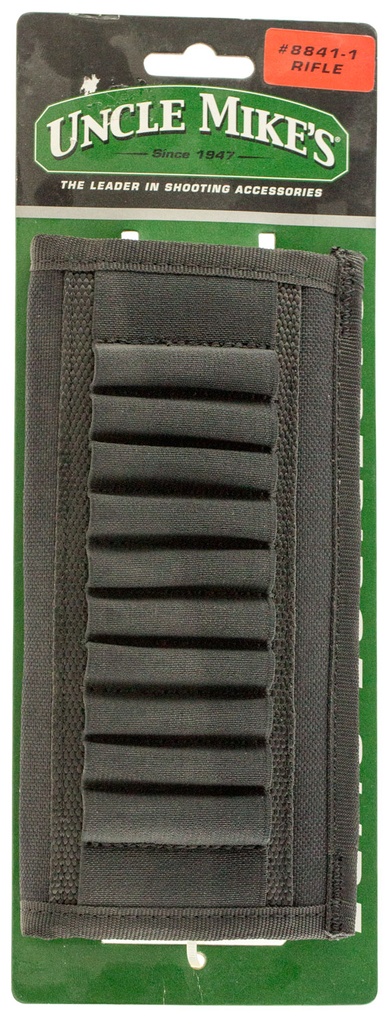 Uncle Mike's 88411 Cartridge Slide Rifle Black Nylon 2.25" 10rd