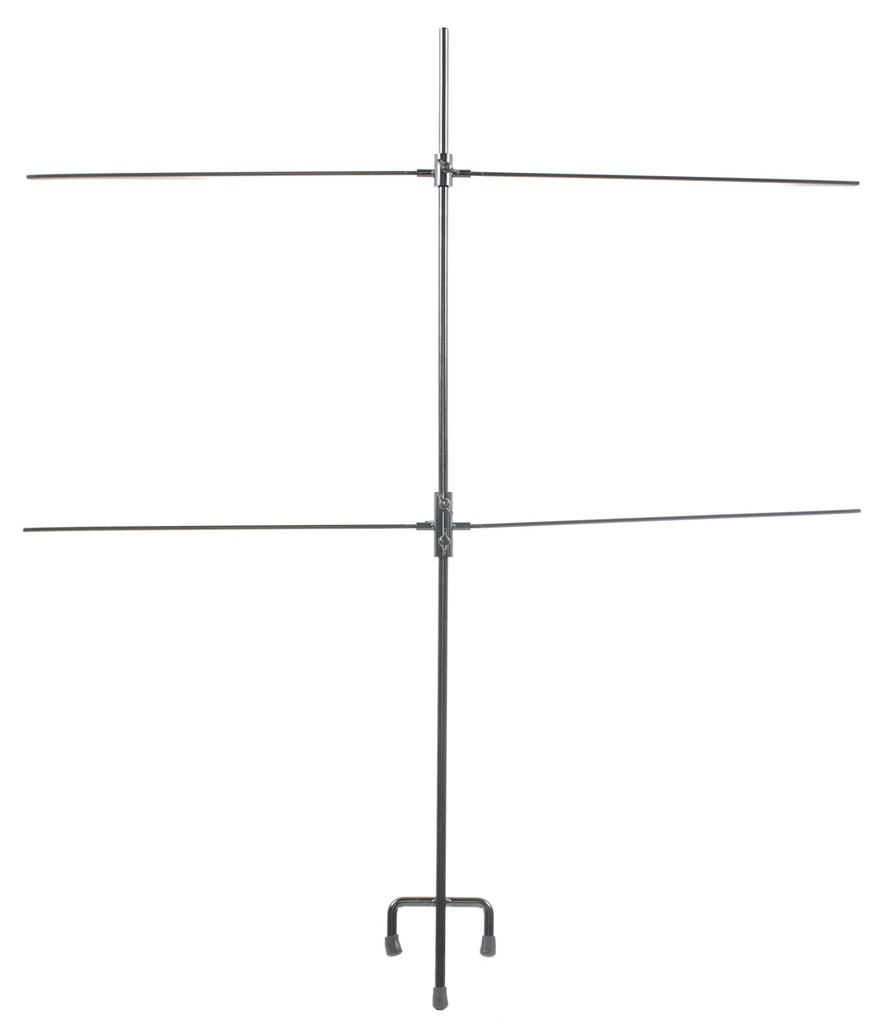 SME SMETGTST Double Paper Target Stand Black Steel Includes 8 Metal Clips