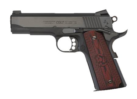 Colt LW COMMANDER 9MM BL/G10 4.25"