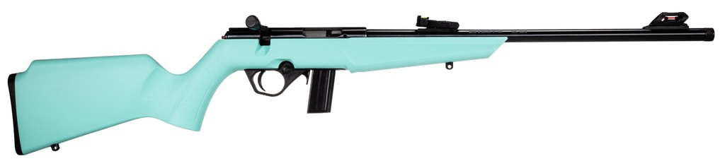 Rossi RB22 22LR BLACK/CYAN 16.5" 10+1