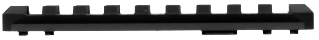 Aim Sports MLRS2 9 Slot Picatinny M-Lok Rail Section  Black Anodized
