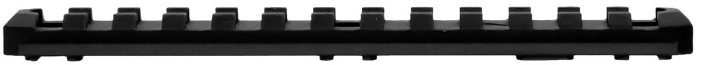 Aim Sports MLRS3 13 Slot Picatinny M-Lok Rail Section  Black Anodized