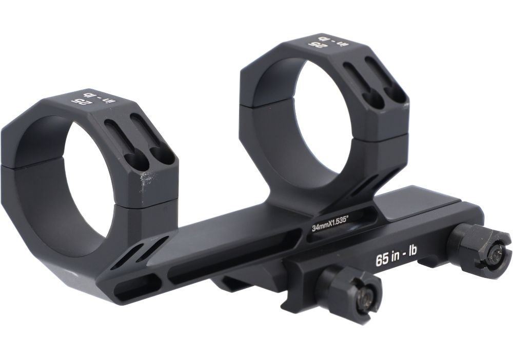 SIG SAUER ALPHA MSR SCOPE MOUNT 34MM BLACK