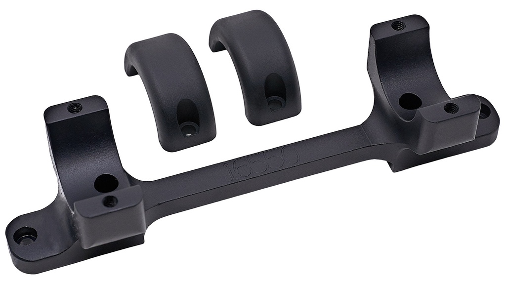 DNZ 16550 Game Reaper-Tikka Scope Mount/Ring Combo Matte Black 1"