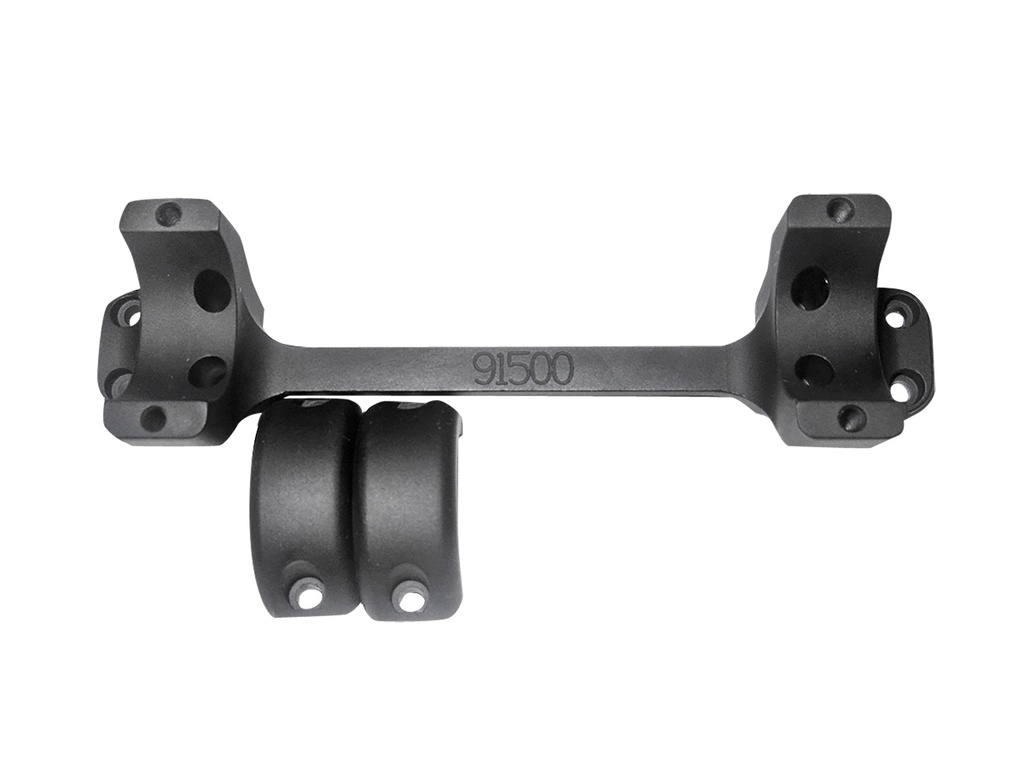 DNZ 91500 Game Reaper Scope Mount/Ring Combo Matte Black 1" Tube, Fits Browning X-Bolt Long Action Rifle, Medium Rings
