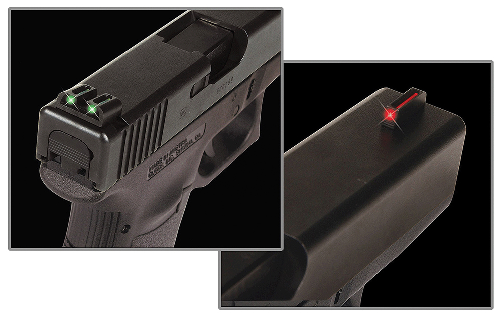 TruGlo TG131MP Fiber-Optic  Red/Fiber Optic Front Sight-Green/Fiber Optic Rear Sight Smith & Wesson M&P/SD9/SD40