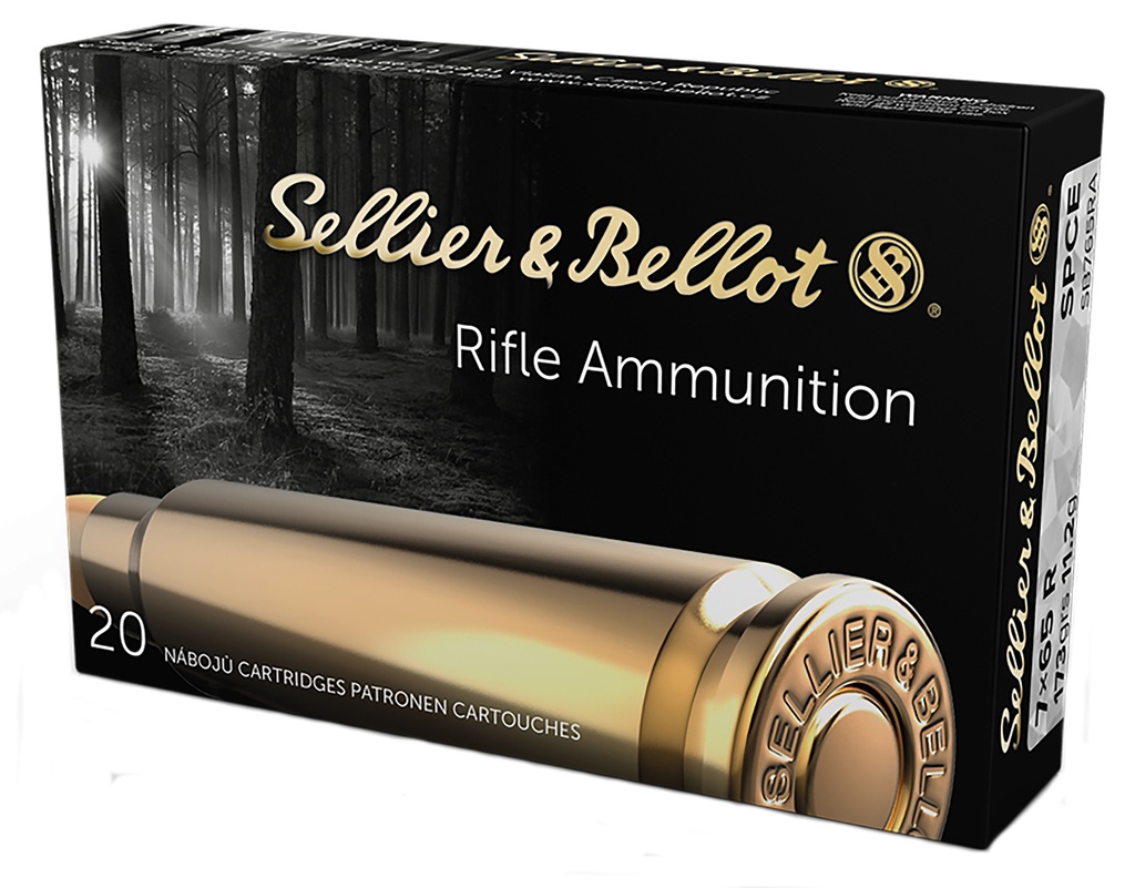 Sellier & Bellot SB765RA Rifle  7x65mmR 173gr Soft Point Cut Through Edge 20 Per Box/20 Case
