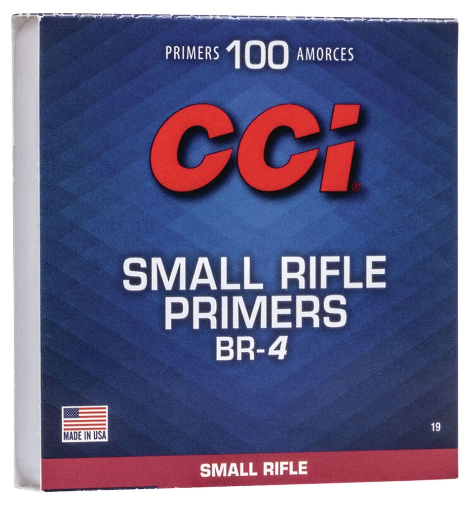 CCI 0019 Bench Rest BR-4 Small Rifle Multi Caliber 1000/Box