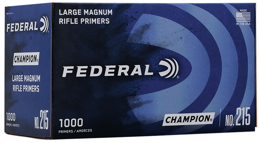 Federal 215 Champion Large Rifle Multi Caliber 1000 Per Box/5 Case
