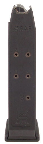 Glock MF38008 G38  8rd 45 GAP Black Polymer