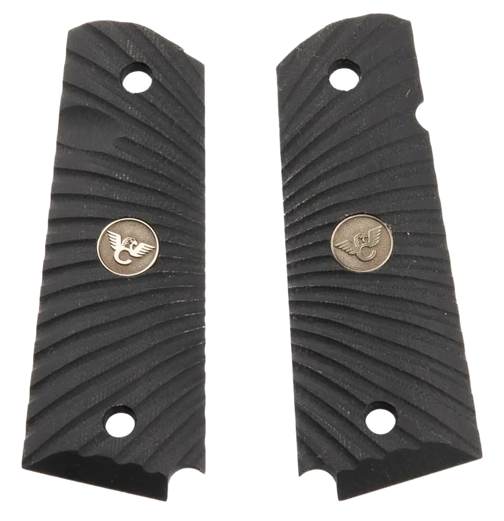 Wilson Combat 351AAFS Grip Panels 1911 Starburst G-10 Black
