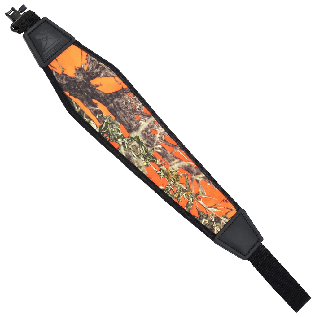 GrovTec US Inc GTSL32 GT  TrueTimber Blaze Orange Nylon 48" OAL Adjustable Rifle/Shotgun