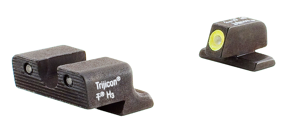 Trijicon 600583 HD Night Sights  Green/Tritium Yellow Outline Front Sight-Green Tritium Black Outline Rear Sight Springfield XD/XD-M/XD Mod.2