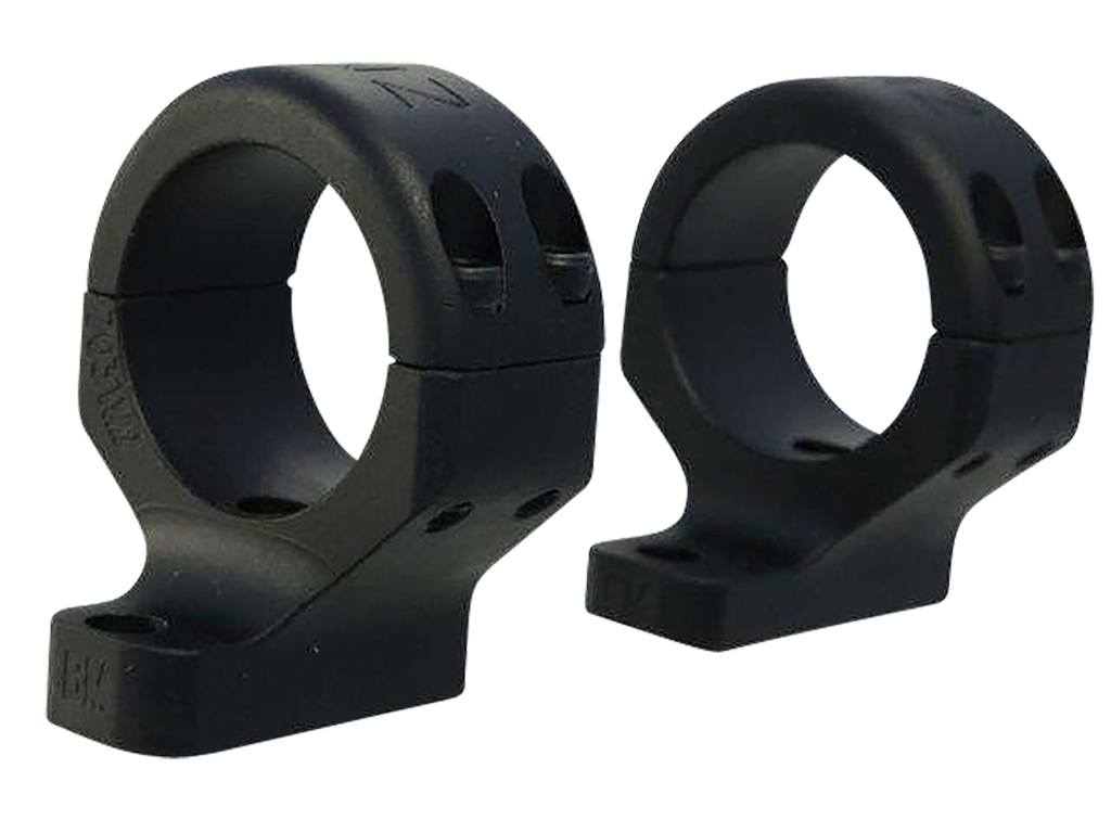 DNZ 701TM2 Game Reaper 2 Scope Mount/Ring Combo Matte Black 1" Howa