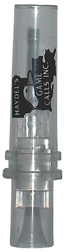 Haydels Haydel's Game Calls W81 Wood Duck Squealer Open Call Wood Duck Sounds Attracts Ducks Clear Plastic