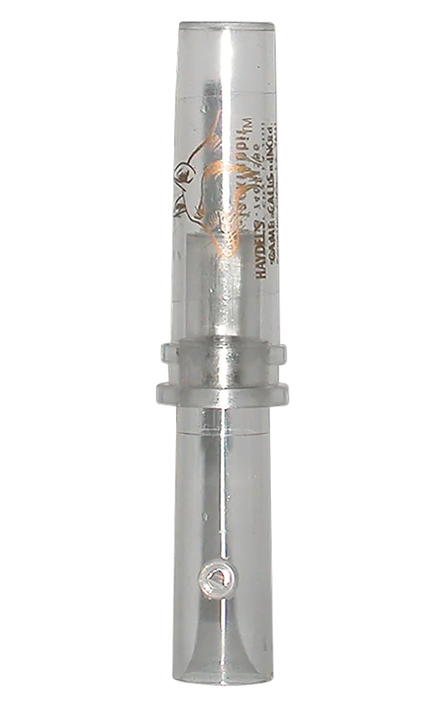 Haydels Haydel's Game Calls GHC Government Hunter  Open Call Cottontail/Jackrabbit Sounds Attracts Predators Clear Acrylic
