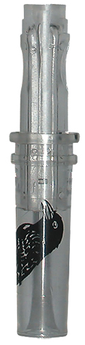 Haydels Haydel's Game Calls TC87 Triple Tone  Open Call Crow/Hawk Sounds Attract Turkeys, Clear Acrylic