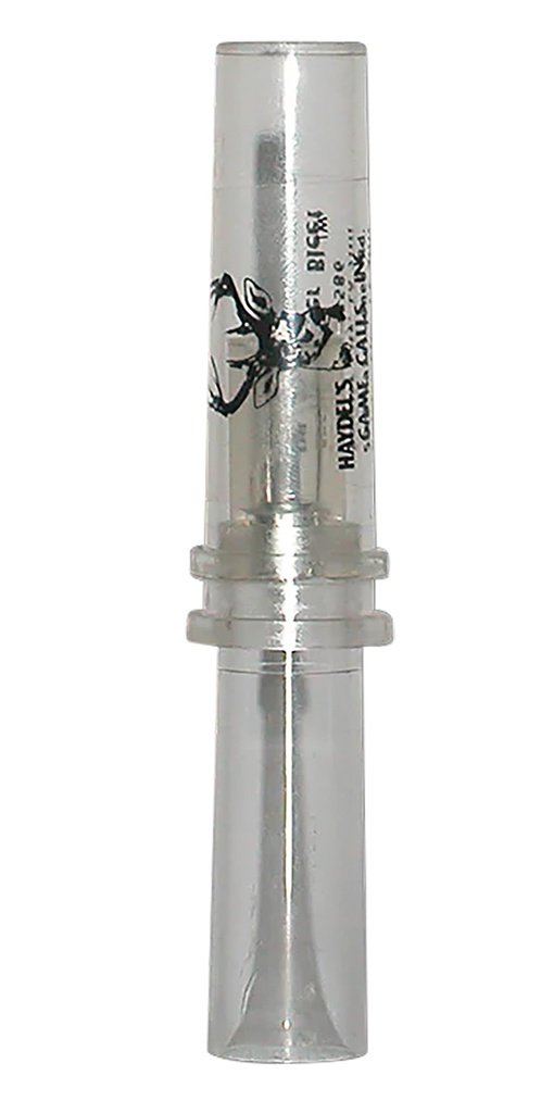 Haydels Haydel's Game Calls DB85 Deer Bleat  Open Call Doe Sounds Attracts Deer Clear Acrylic