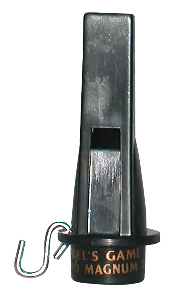 Haydels Haydel's Game Calls MP90 Magnum  Whistle Call Mallard Drake/Pintail/Teal/Widgeon Sounds Attracts Ducks Black Plastic