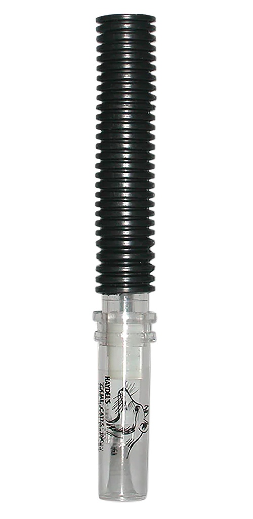 Haydels Haydel's Game Calls CH92 Coyote Howler  Tube Call Coyote Sounds Attracts Dominate Dogs Clear/Black Plastic