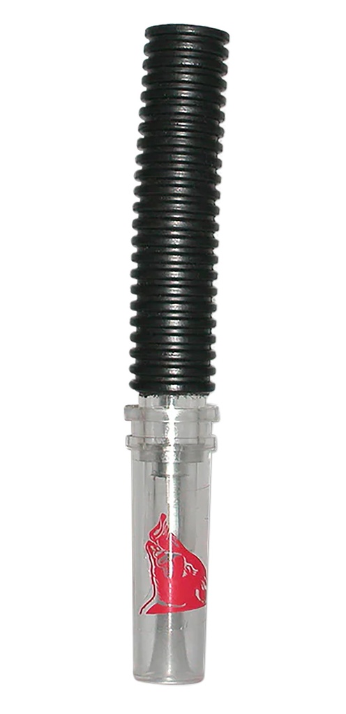 Haydels Haydel's Game Calls PS92 Pig Squealer  Grunter Call Attracts Hog Clear/Black Plastic