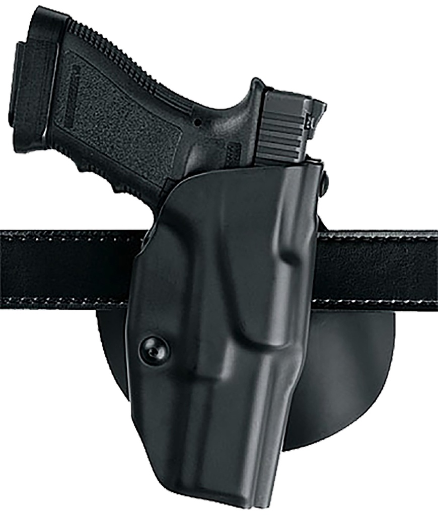 Safariland 6378183411 6378 ALS  OWB Black SafariLaminate Fits Glock 26/27 Belt Loop/Paddle Mount Right Hand