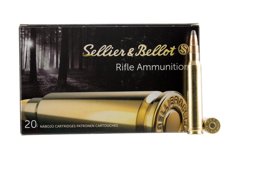 Sellier & Bellot SB300B Rifle  300WinMag 180gr Soft Point Cut Through Edge 20 Per Box/20 Case