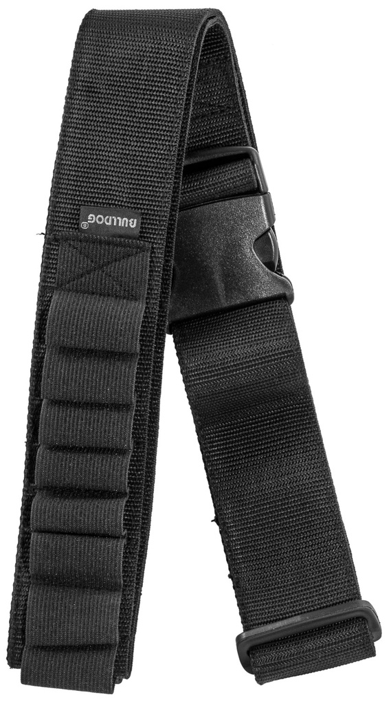 Bulldog WABS Shell Belt  Black Nylon 20rd Shotgun Adjustable