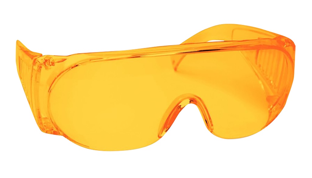 Walkers Game Ear Walker's GWPFCSGLAMB Sport Glasses Full Coverage Adult Amber Lens Polycarbonate Amber Frame