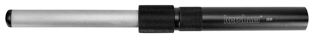 Kershaw 2535 Ultra-Tek Blade Shapener 9" Diamond Sharpener Fine Black Handle Black