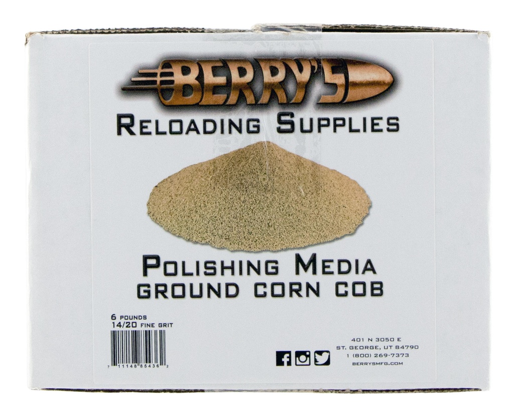 Berrys Berry's 85436 Corn Polishing Media 6 lbs.