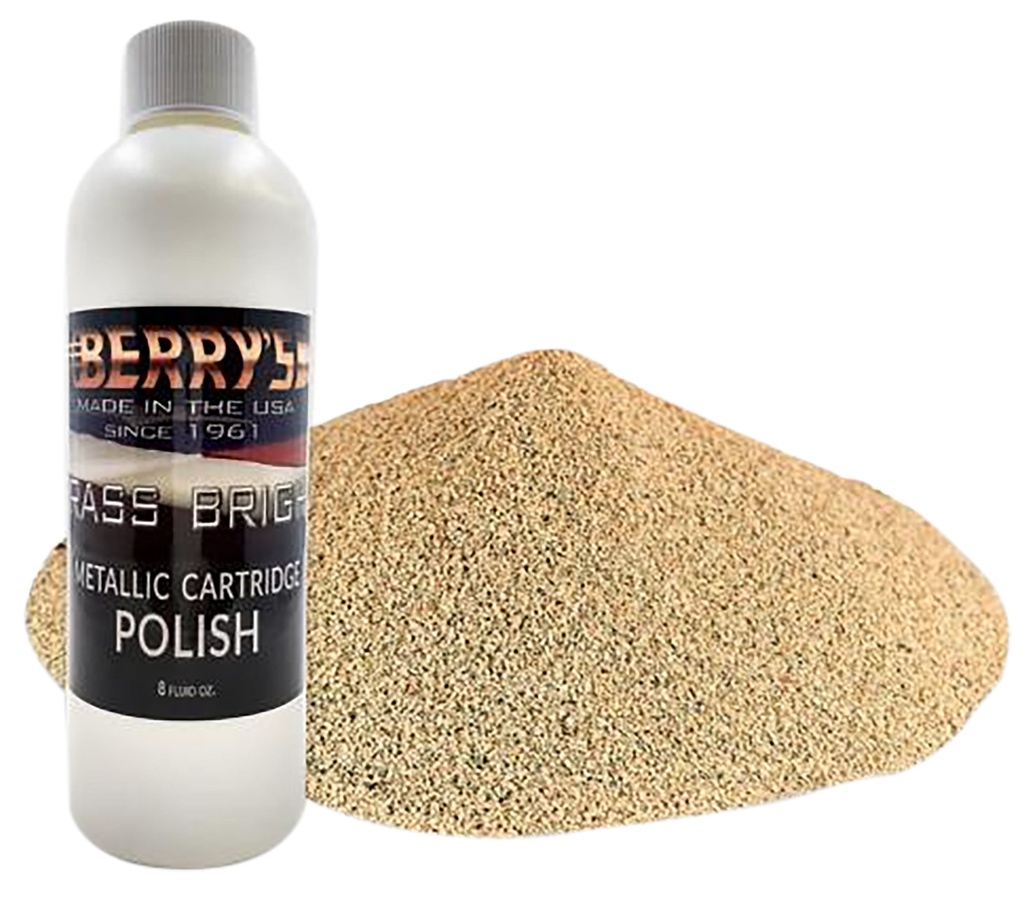 Berrys Berry's 73743 Brass Polishing Kit  8 oz. Bright Brass/ 6 lbs. Corn Polishing Media