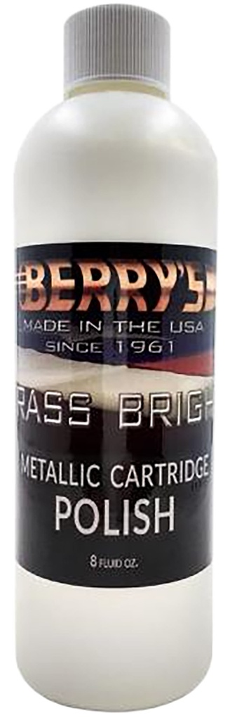 Berrys Berry's 56236 Brass Bright Polish  8 oz. Bottle